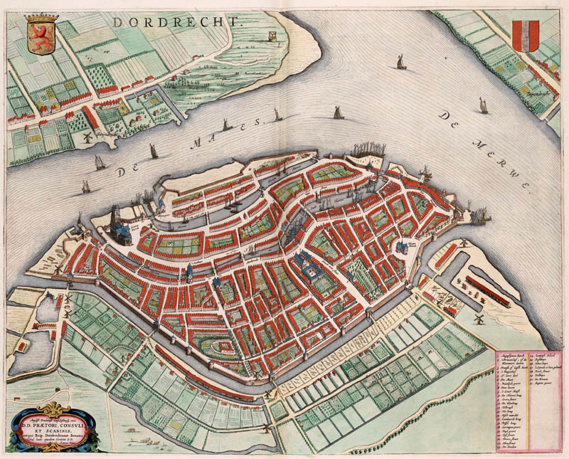 Dordrecht 1649 Blaeu
